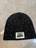 Black RTM (running to money) Beanie