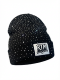 Black RTM (running to money) Beanie