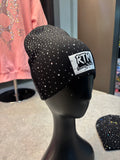 Black RTM (running to money) Beanie